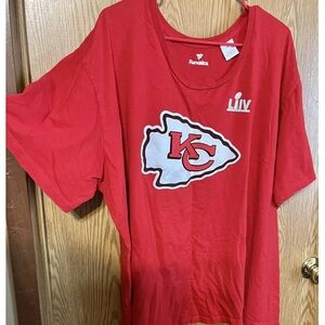 Fanatics Womens 4x KELCE 87 KC LIV Super Bowl Top